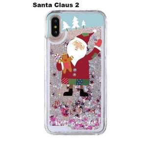 Glitter Christmas Phone Case