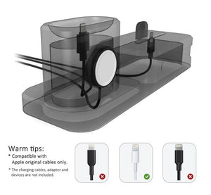 3 in 1 Charging Dock Station +  1 x FREE Airpod Case