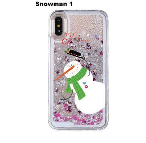 Glitter Christmas Phone Case