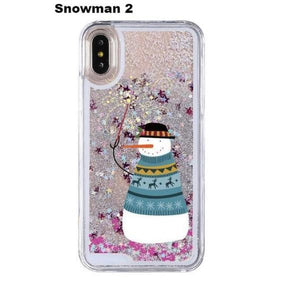 Glitter Christmas Phone Case