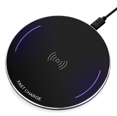 10W Wireless Charger Ultra Slim Fast Charging Pad