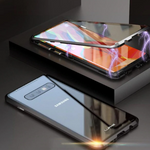 Magnetic Adsorption Two Side Glass Case for Samsung Galaxy