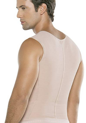 Mens Shapewear Slimming Body Shaper Tank Top Tummy Control Girdle Waist Trimmer