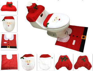 Christmas Toilet Cover (Set of 3)