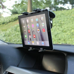 Multi-Angle Rotating Car Mount Windshield Tablet Holder