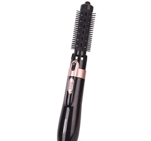 4 in 1 Hairdressing Hot Air Paddle Negative Ion Curling Rod with Hair Dryer Function