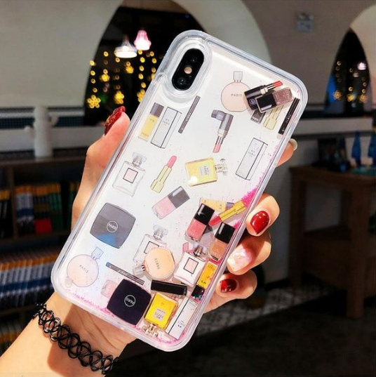 Makeup Quicksand Glitter iPhone Case