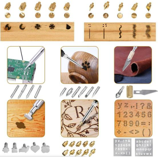 XXL Professional Wood Burning Set