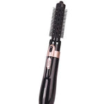 4 in 1 Hairdressing Hot Air Paddle Negative Ion Curling Rod with Hair Dryer Function