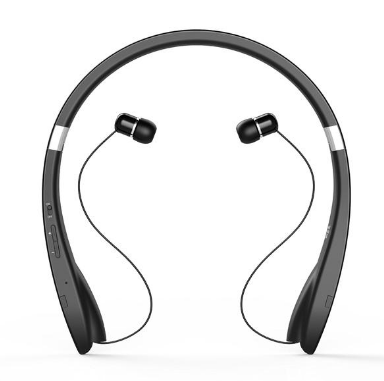 Galaxy View Neckband HiFi Sound Wireless Headset with Retracting Earbuds