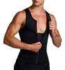 Mens Shapewear Slimming Body Shaper Tank Top Tummy Control Girdle Waist Trimmer