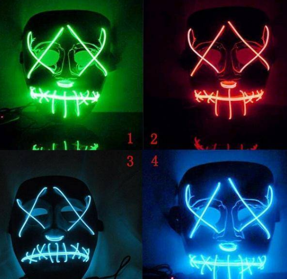 The Purge LED Light Up Mask