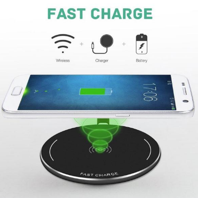 10W Wireless Charger Ultra Slim Fast Charging Pad