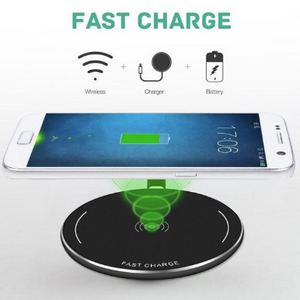 10W Wireless Charger Ultra Slim Fast Charging Pad