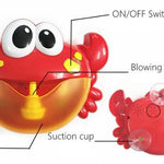Bubble Crab Bath Toy