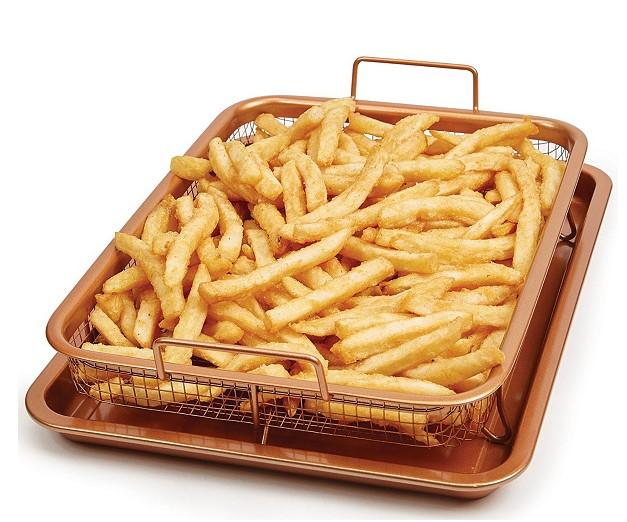 Ceramic Nonstick Copper Crisper