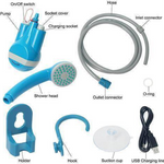 Portable outdoor shower