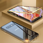 Magnetic Adsorption Two Side Glass Case for Samsung Galaxy