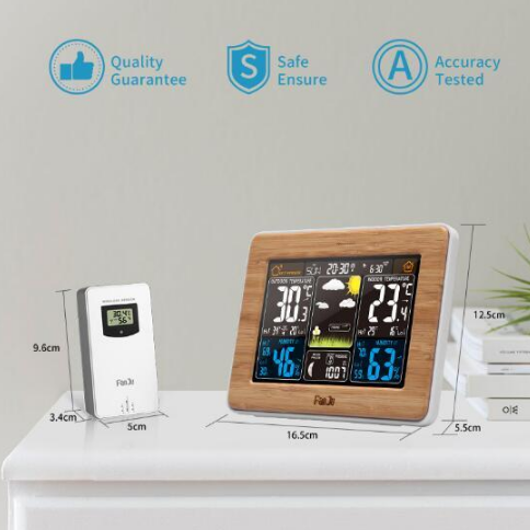 Personal Home Weather Station Center Wireless Indoor Outdoor Use