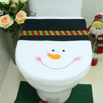 Christmas Toilet Cover (Set of 3)