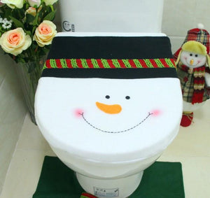 Christmas Toilet Cover (Set of 3)