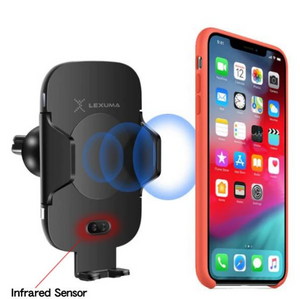 Automatic Infrared Sensor Qi Wireless Car Charger Mount