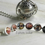 Expanding Photo Locket Necklace