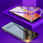 Magnetic Adsorption Two Side Glass Case for Samsung Galaxy