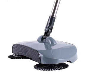 360° Broom Sweeper No Electricity or Batteries Needed!