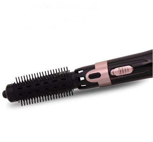 4 in 1 Hairdressing Hot Air Paddle Negative Ion Curling Rod with Hair Dryer Function