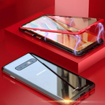 Magnetic Adsorption Two Side Glass Case for Samsung Galaxy