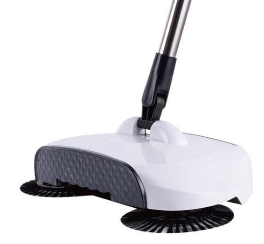 360° Broom Sweeper No Electricity or Batteries Needed!