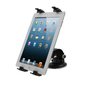 Multi-Angle Rotating Car Mount Windshield Tablet Holder