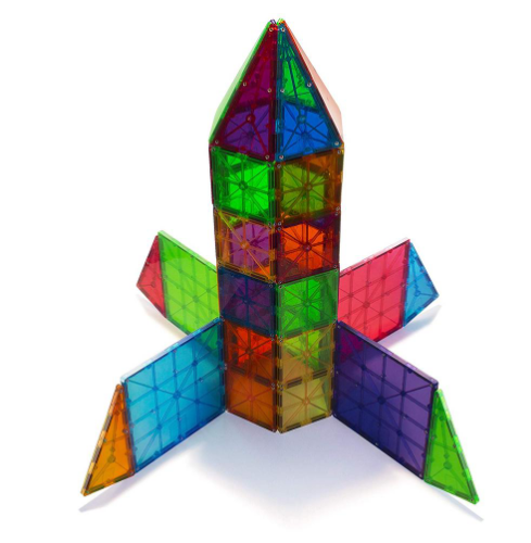 Magnetic Building Block Tiles