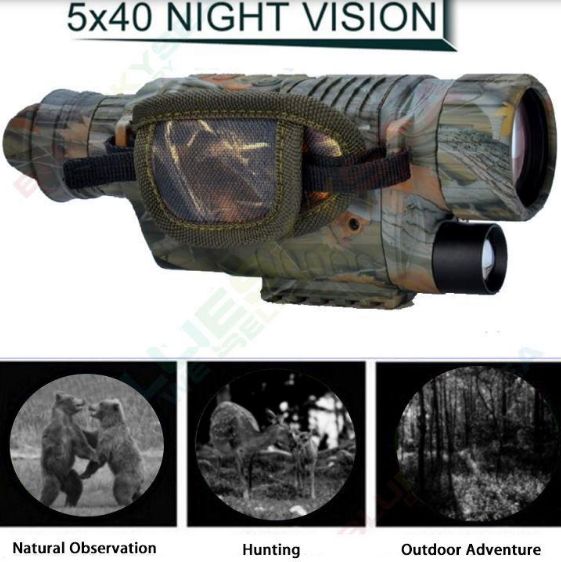 Military Grade Night Vision Infrared Googles IR Spy Gear Device