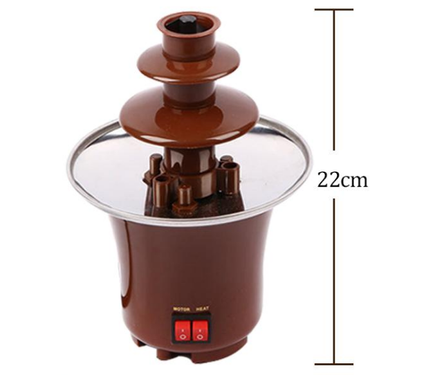 Mini Chocolate Fountain Fondue Machine