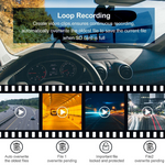 Front And Rear Dual Car Dash Cam Surveillance