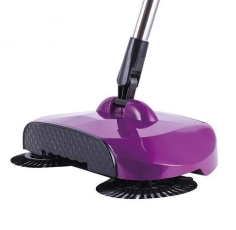 360° Broom Sweeper No Electricity or Batteries Needed!