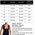 Mens Shapewear Slimming Body Shaper Tank Top Tummy Control Girdle Waist Trimmer