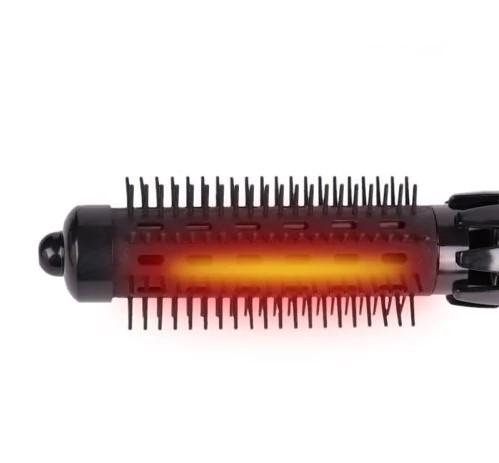 4 in 1 Hairdressing Hot Air Paddle Negative Ion Curling Rod with Hair Dryer Function