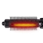 4 in 1 Hairdressing Hot Air Paddle Negative Ion Curling Rod with Hair Dryer Function