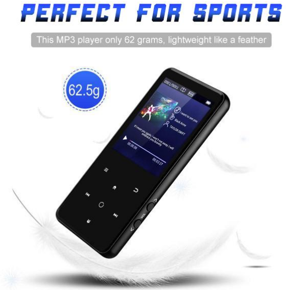 Portable Bluetooth MP3 Player with 2.4" Large Screen