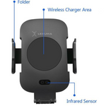 Automatic Infrared Sensor Qi Wireless Car Charger Mount
