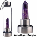 Healing Gemstone Water Bottle