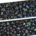 Christmas Holographic Laser Nails Sticker