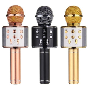 Portable Bluetooth Karaoke Microphone With Bluetooth Speaker