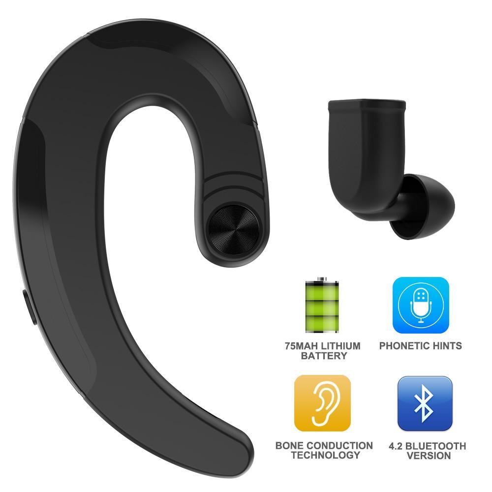 Bone Conduction Bluetooth Earphone With Mic