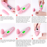 Skin Analyzer Moisture Oil Tester with LCD