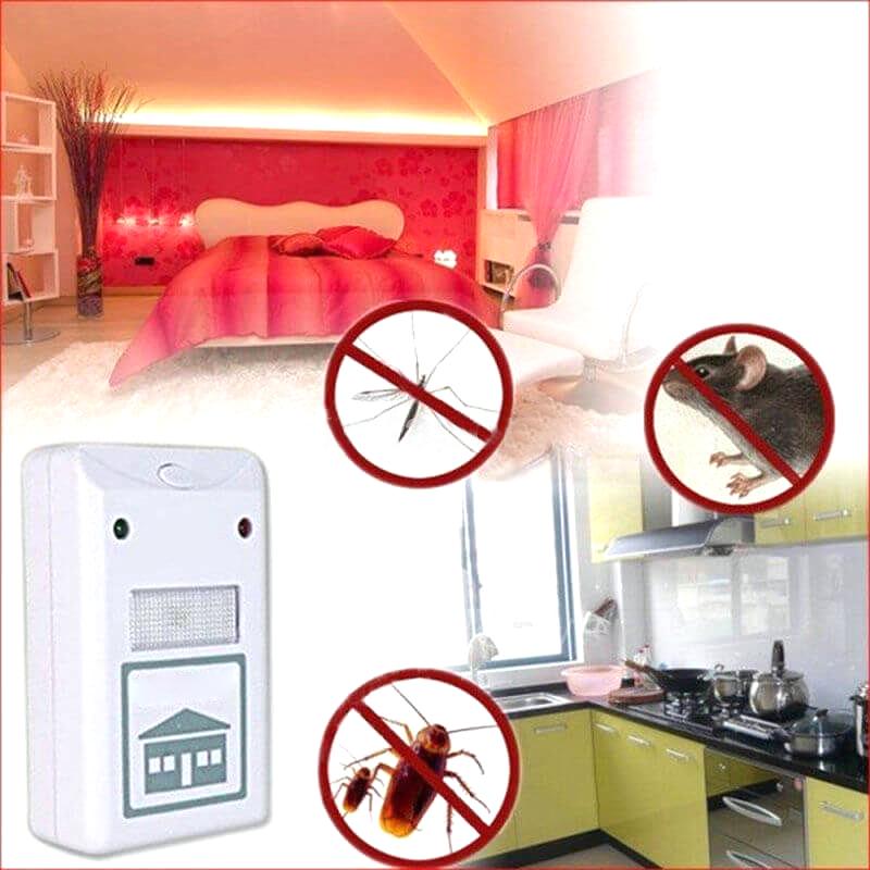 Repellent EU RAT Pest Control Device MOUSE Electronic US Repeller Ultrasonic Insect UK