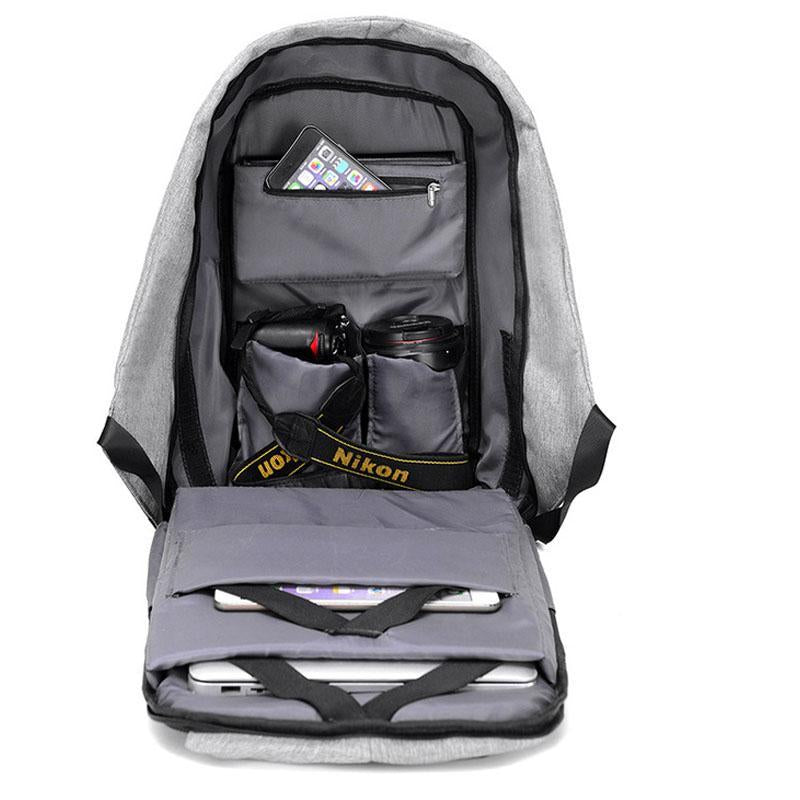 USB Charging Anti Theft Backpack